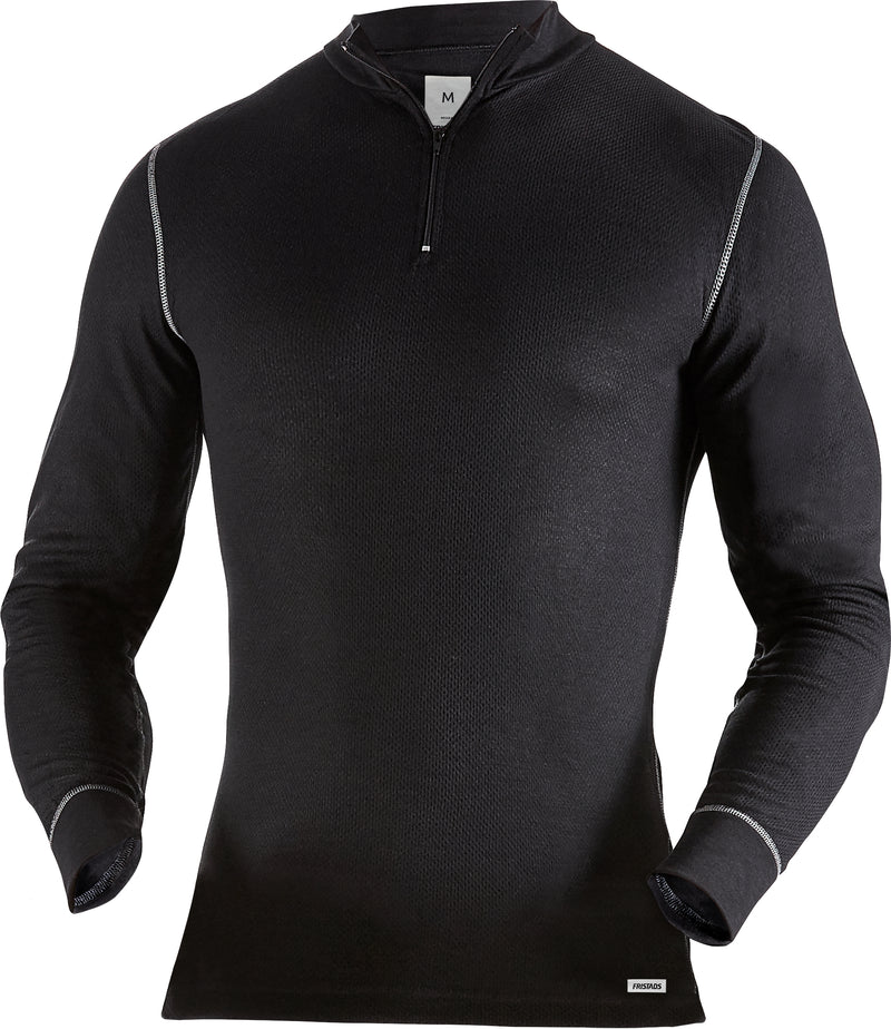 Load image into Gallery viewer, Thermal undershirt FRISTADS HALF ZIP LONG SLEEVE T-SHIRT 789 OF
