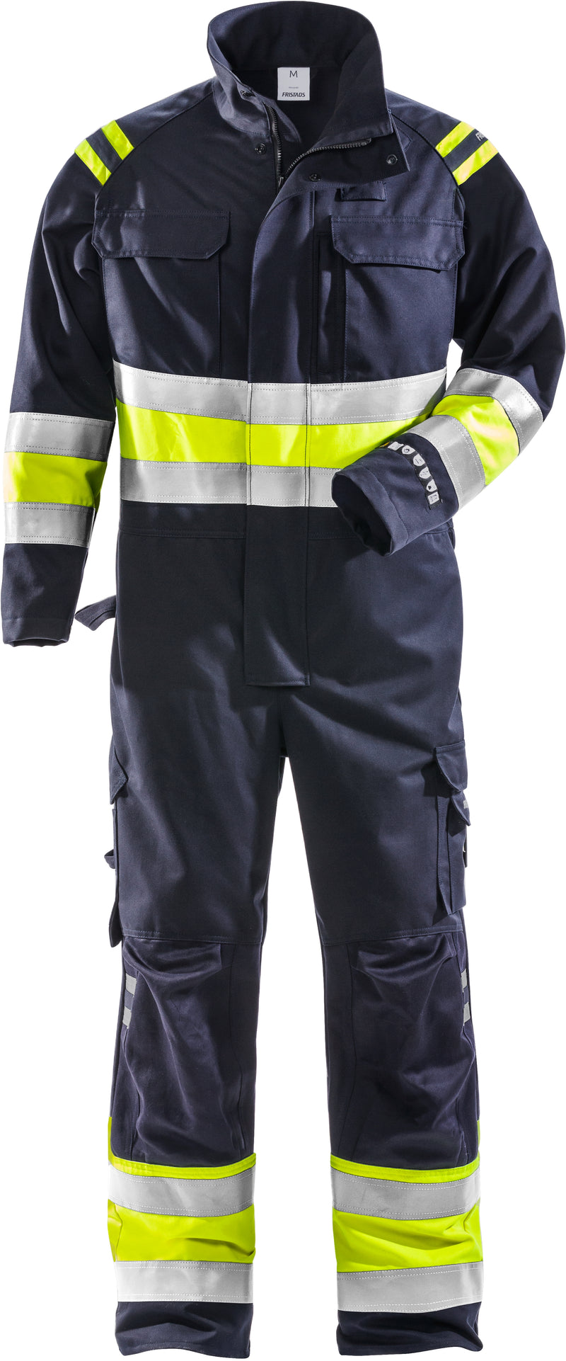 Load image into Gallery viewer, Coverall FRISTADS FLAMESTAT HIGH VIS COVERALL CL 1 8174 ATHS
