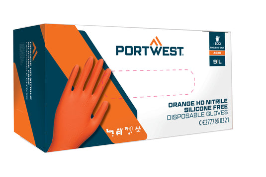 Disposable Gloves PORTWEST A930 Nitril (PIECES 100)