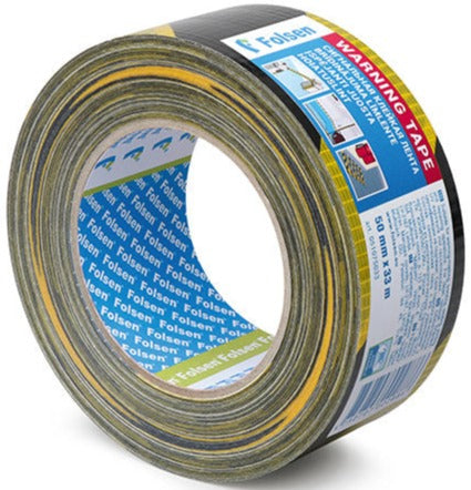 Warning Duct tape FOLSEN