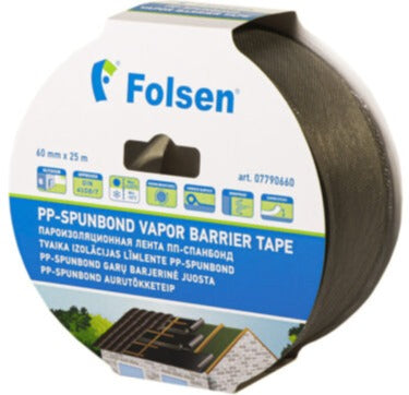 PP-Spunbond tvaika barjeras līmlente FOLSEN