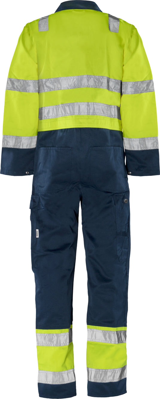 Coverall FRISTADS HIGH VIS COVERALL CLASS 3 8601 TH