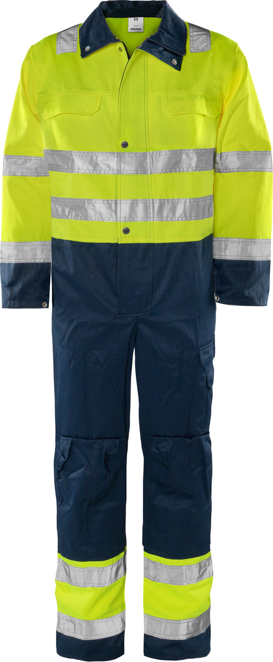 Coverall FRISTADS HIGH VIS COVERALL CLASS 3 8601 TH
