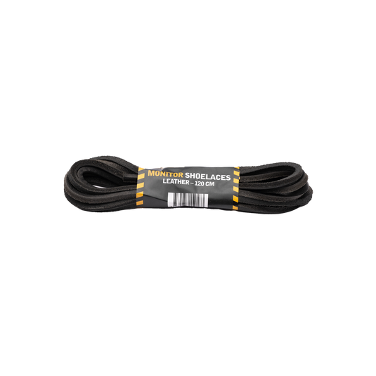 Shoe laces MONITOR 5-p, leather, 120 cm 5 pack