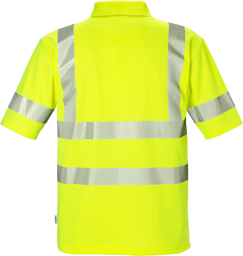 Load image into Gallery viewer, Polo shirt FRISTADS HIGH VIS POLO SHIRT CLASS 3 7406 PHV
