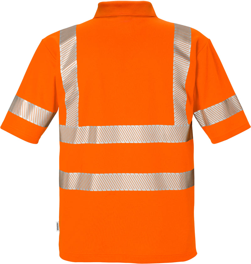 Load image into Gallery viewer, Polo shirt FRISTADS HIGH VIS POLO SHIRT CLASS 3 7406 PHV
