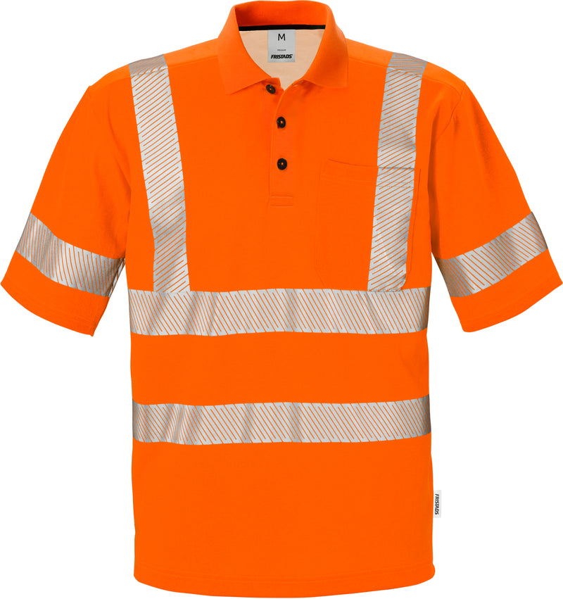 Load image into Gallery viewer, Polo shirt FRISTADS HIGH VIS POLO SHIRT CLASS 3 7406 PHV
