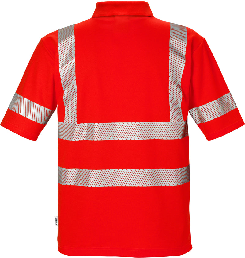 Load image into Gallery viewer, Polo shirt FRISTADS HIGH VIS POLO SHIRT CLASS 3 7406 PHV
