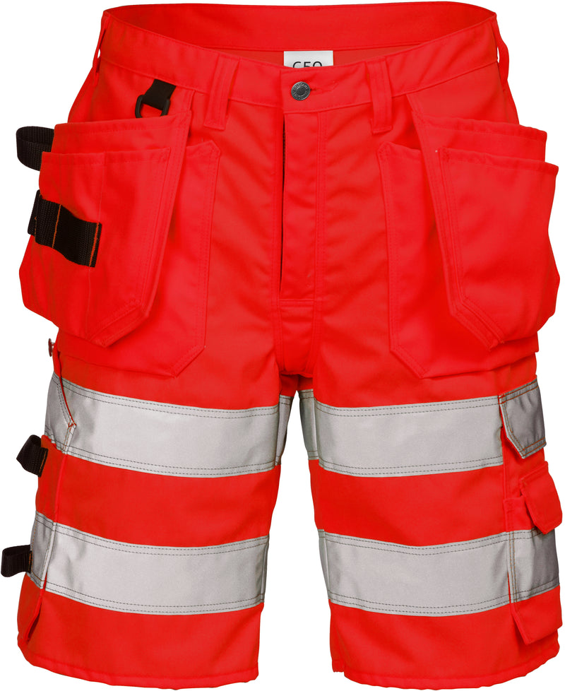 Load image into Gallery viewer, Shorts FRISTADS HIGH VIS CRAFTSMAN SHORTS CLASS 2 2028 PLU
