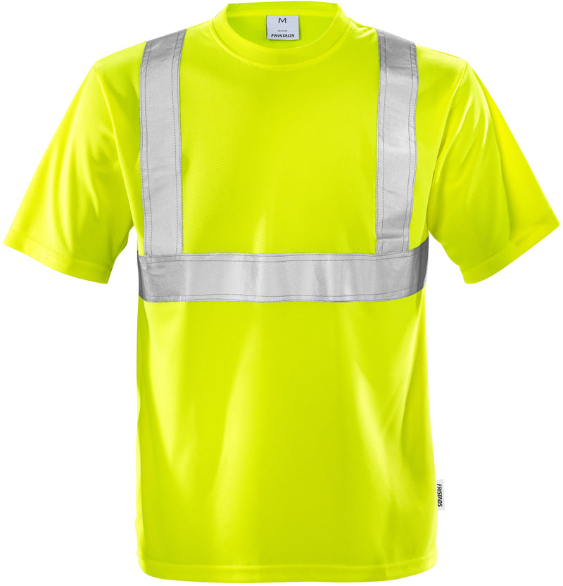 Load image into Gallery viewer, T-shirt FRISTADS HIGH VIS T-SHIRT CLASS 2 7411 TP
