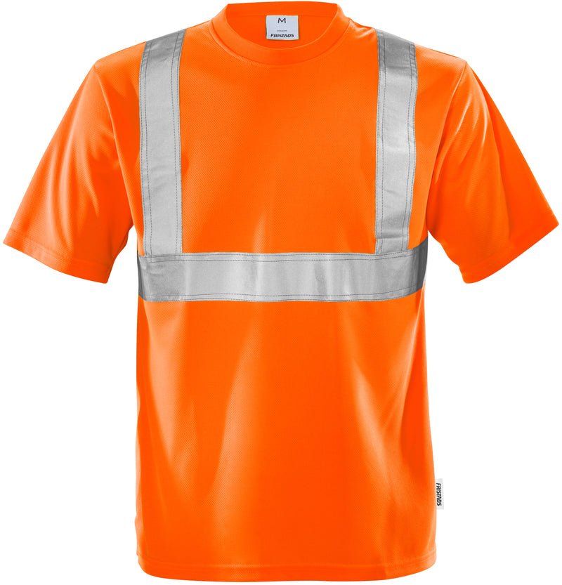 Load image into Gallery viewer, T-shirt FRISTADS HIGH VIS T-SHIRT CLASS 2 7411 TP
