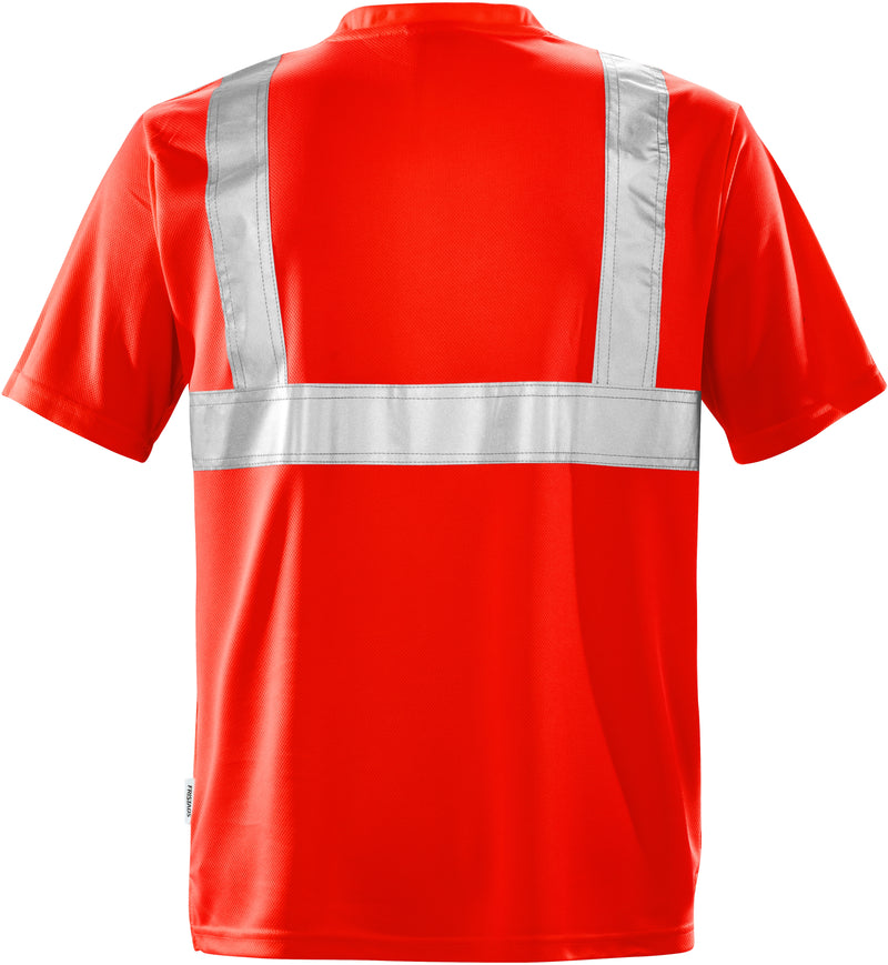 Load image into Gallery viewer, T-shirt FRISTADS HIGH VIS T-SHIRT CLASS 2 7411 TP
