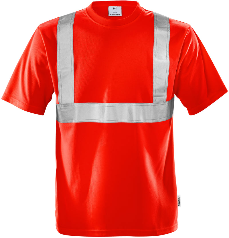 Load image into Gallery viewer, T-shirt FRISTADS HIGH VIS T-SHIRT CLASS 2 7411 TP
