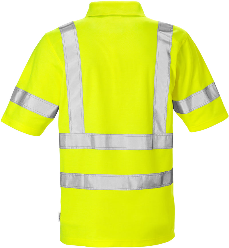 Load image into Gallery viewer, Polo shirt FRISTADS HIGH VIS POLO SHIRT CLASS 3 7025 PHV
