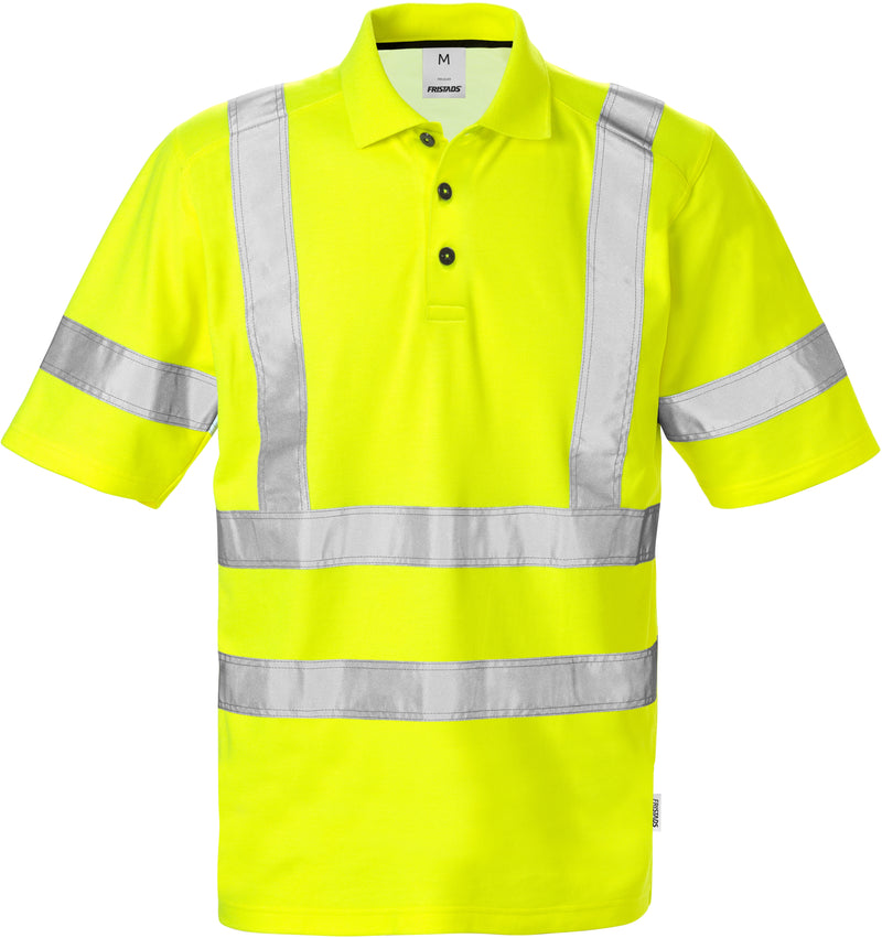 Load image into Gallery viewer, Polo shirt FRISTADS HIGH VIS POLO SHIRT CLASS 3 7025 PHV
