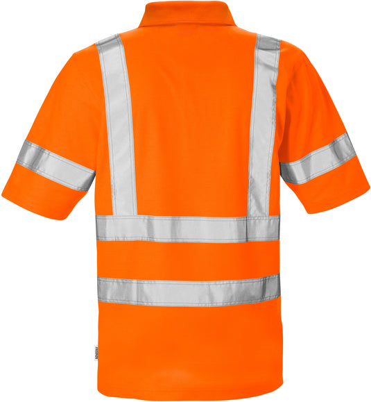 Polo shirt FRISTADS HIGH VIS POLO SHIRT CLASS 3 7025 PHV