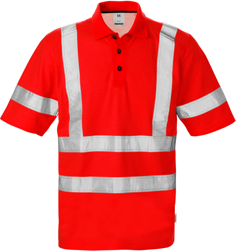 Load image into Gallery viewer, Polo shirt FRISTADS HIGH VIS POLO SHIRT CLASS 3 7025 PHV
