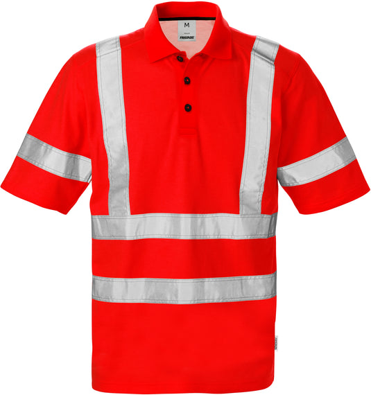 Polo shirt FRISTADS HIGH VIS POLO SHIRT CLASS 3 7025 PHV