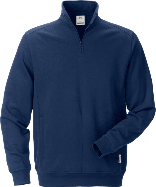 Sweatshirt FRISTADS HALF ZIP SWEATSHIRT 7607 SM