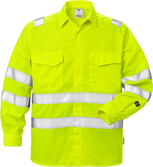 Shirt FRISTADS HIGH VIS SHIRT CLASS 3 7049 SPD