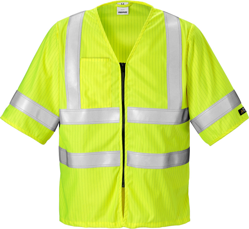 Ielādējiet attēlu galerijas skatītājā, Vest FRISTADS FLAME HIGH VIS WAISTCOAT CLASS 3 5023 FHA
