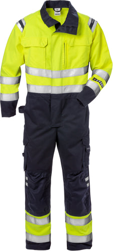 Coverall FRISTADS FLAMESTAT HIGH VIS COVERALL CLASS 3 8175 ATHS