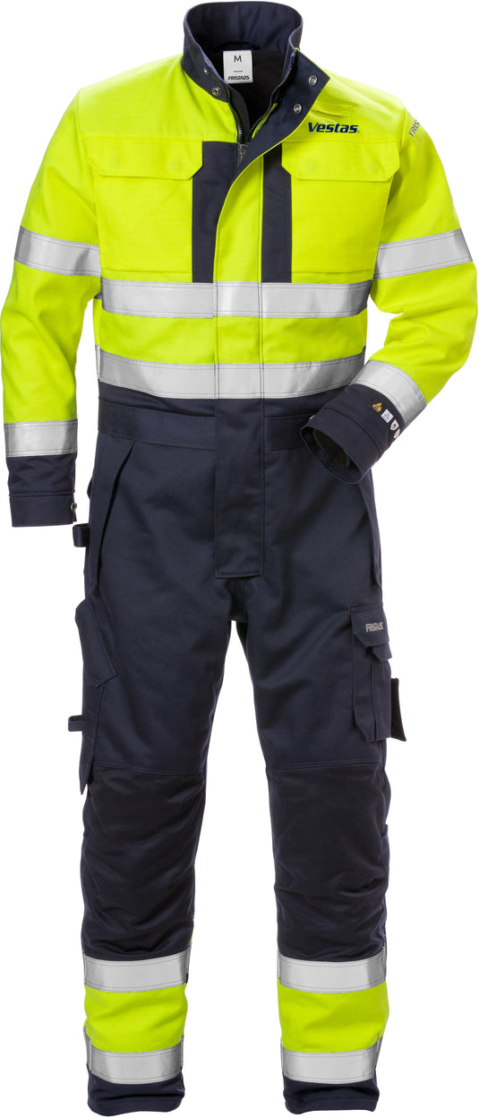 Coverall FRISTADS FLAME HIGH VIS WINTER COVERALL CLASS 3 8088 FLAM