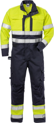 Coverall FRISTADS FLAME HIGH VIS COVERALL CLASS 3 8084 FLAM