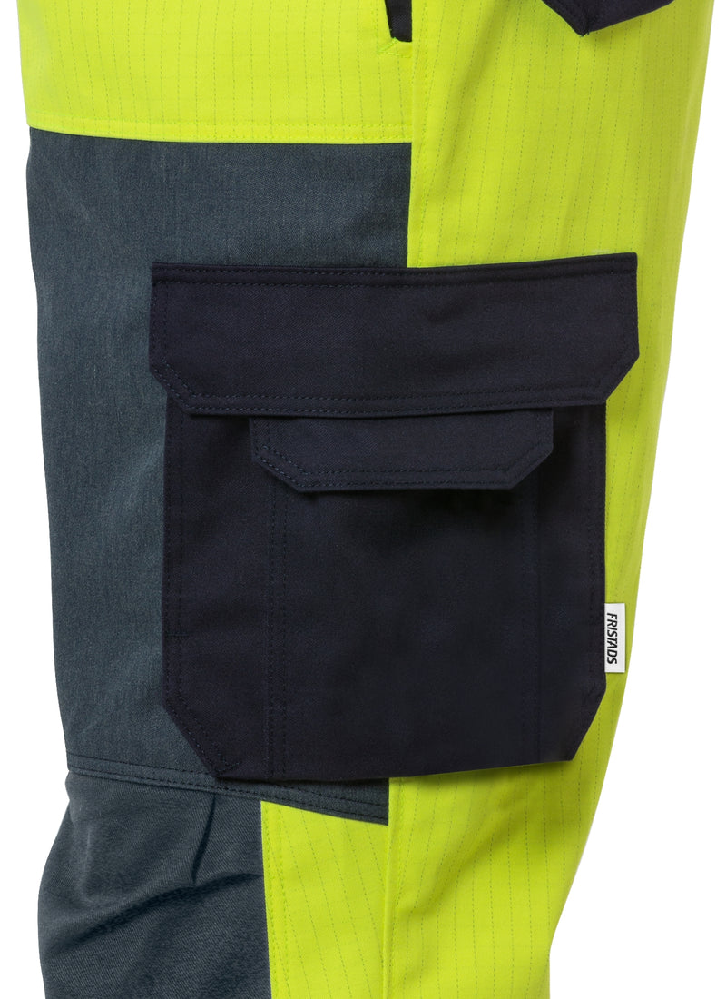 Load image into Gallery viewer, Bib &amp; Brace FRISTADS FLAME HIGH VIS BIB&#39;N&#39;BRACE CLASS 2 1584 FLAM
