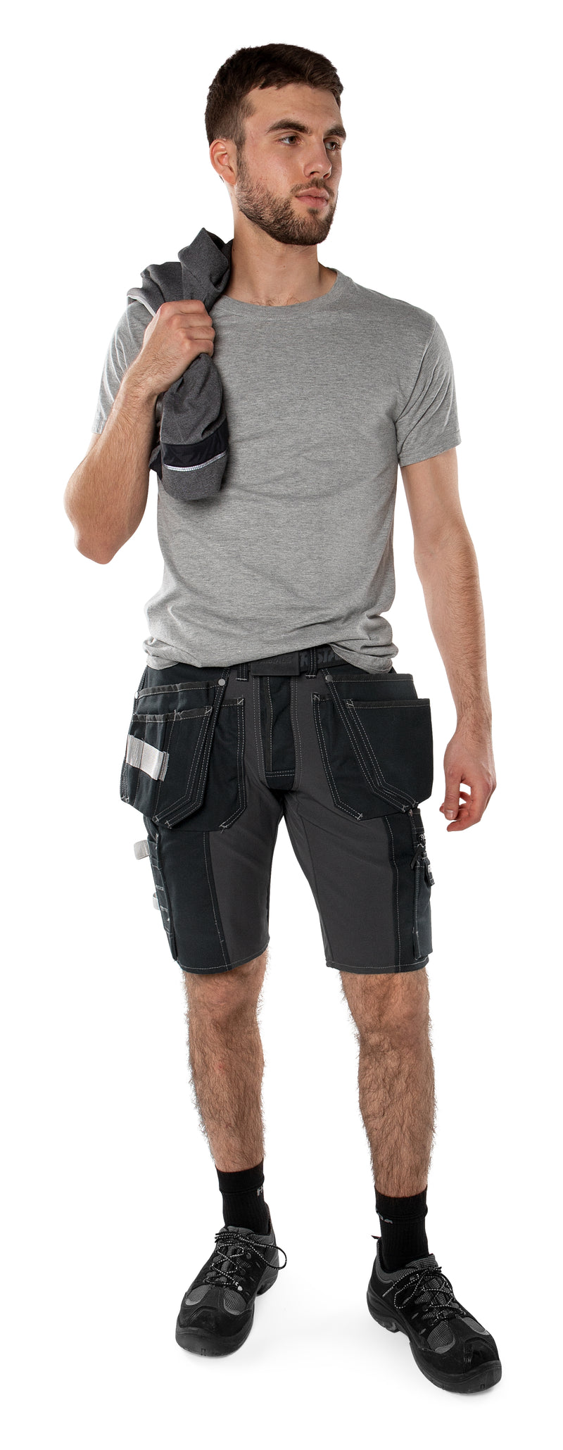 Ielādējiet attēlu galerijas skatītājā, Shorts FRISTADS CRAFTSMAN STRETCH SHORTS 2532 CYD
