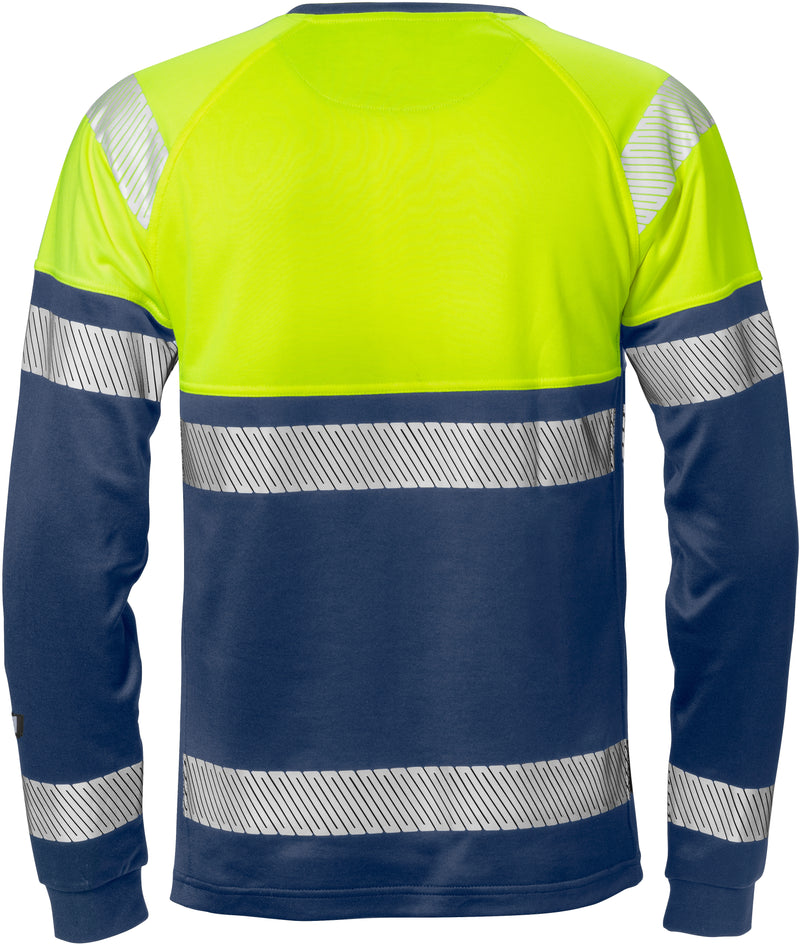 Load image into Gallery viewer, T-shirt FRISTADS HIGH VIS LONG SLEEVE T-SHIRT CLASS 1 7519 THV

