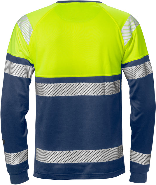 T-shirt FRISTADS HIGH VIS LONG SLEEVE T-SHIRT CLASS 1 7519 THV
