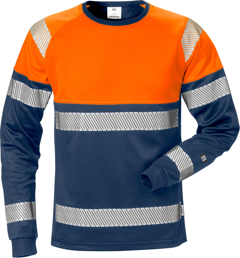 Load image into Gallery viewer, T-shirt FRISTADS HIGH VIS LONG SLEEVE T-SHIRT CLASS 1 7519 THV
