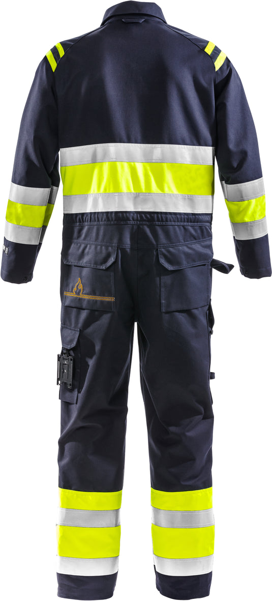 Coverall FRISTADS FLAMESTAT HIGH VIS COVERALL CL 1 8174 ATHS