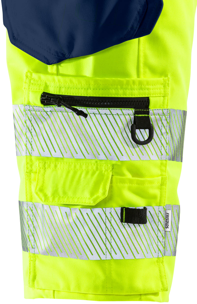 Load image into Gallery viewer, Shorts FRISTADS HIGH VIS CRAFTSMAN STRETCH SHORTS CLASS 1 2509 PLU
