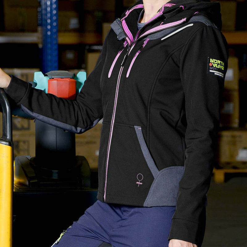 Load image into Gallery viewer, Women&#39;s Jacket NINE WORTHS FLORENCE SOFTSHELL

