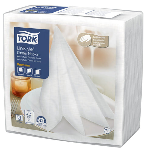 Table napkin TORK Premium LinStyle 50 pcs. 1 - layer 1/4 - fold 478711