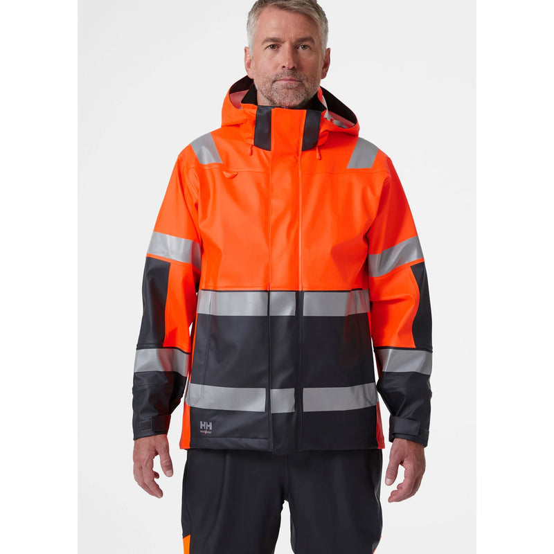 Load image into Gallery viewer, Jacket HELLY HANSEN Alna 2.0 Hi Vis Rain 70295
