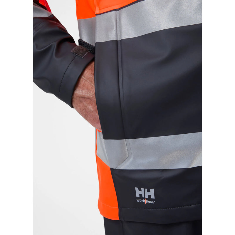 Load image into Gallery viewer, Jacket HELLY HANSEN Alna 2.0 Hi Vis Rain 70295
