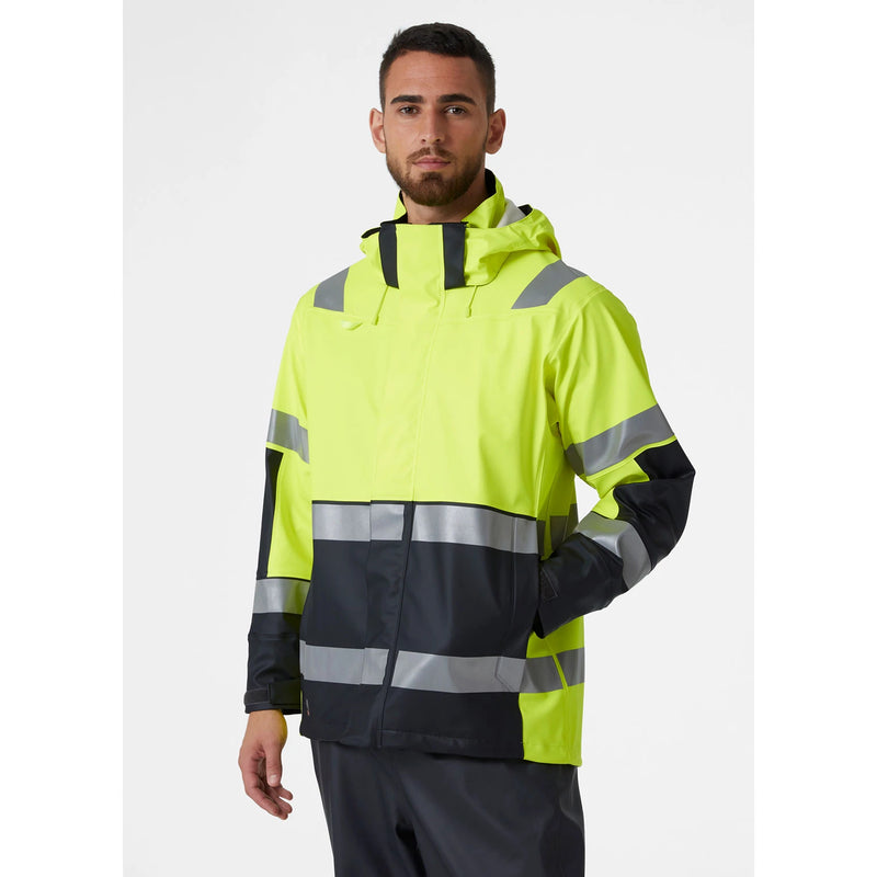 Load image into Gallery viewer, Jacket HELLY HANSEN Alna 2.0 Hi Vis Rain 70295

