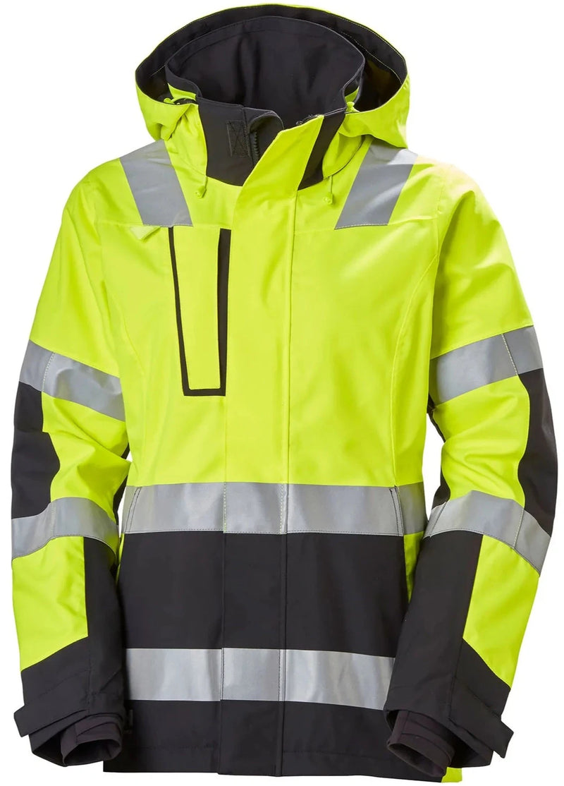 Ielādējiet attēlu galerijas skatītājā, Sieviešu Jaka HELLY HANSEN Luna Hi-Vis Waterproof Shell 71294
