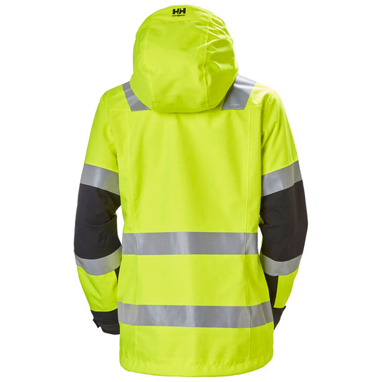 Sieviešu Jaka HELLY HANSEN Luna Hi-Vis Waterproof Shell 71294