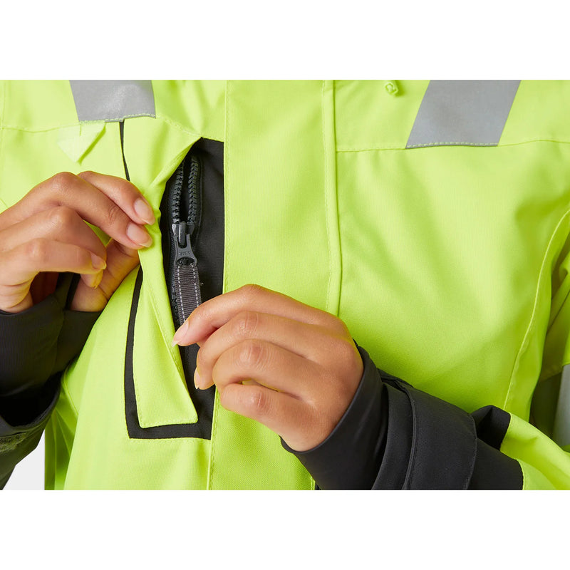 Ielādējiet attēlu galerijas skatītājā, Sieviešu Jaka HELLY HANSEN Luna Hi-Vis Waterproof Shell 71294
