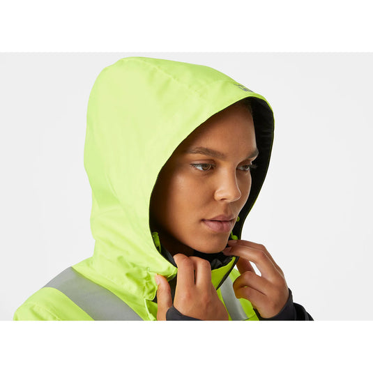 Sieviešu Jaka HELLY HANSEN Luna Hi-Vis Waterproof Shell 71294