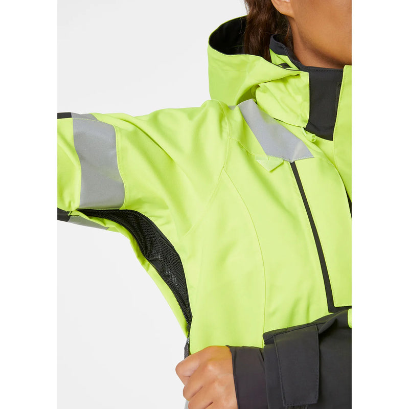 Ielādējiet attēlu galerijas skatītājā, Sieviešu Jaka HELLY HANSEN Luna Hi-Vis Waterproof Shell 71294
