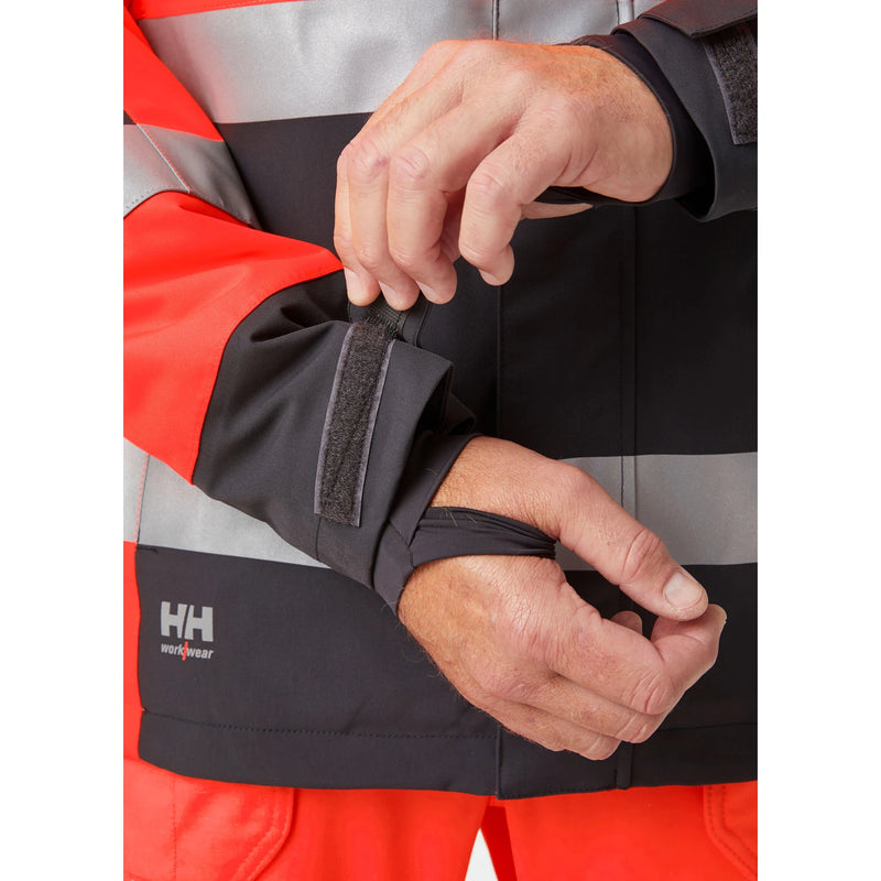 Ielādējiet attēlu galerijas skatītājā, Jaka HELLY HANSEN ALNA 2.0 HI VIS WINTER INSULATED 71392

