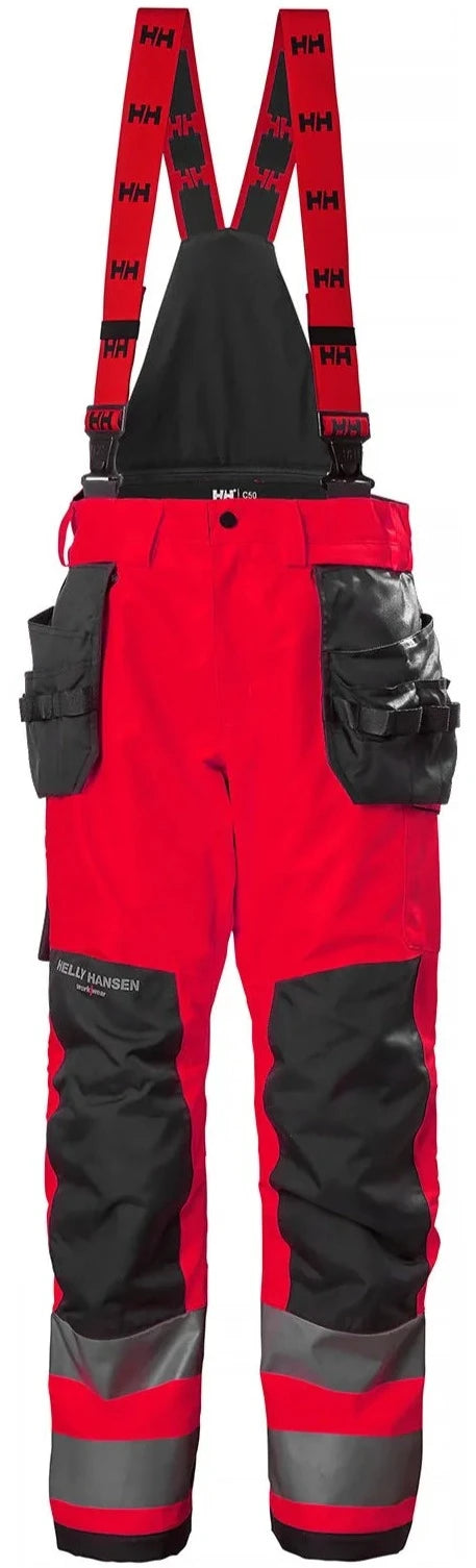 Puskombinezons HELLY HANSEN ALNA 2.0 Hi Vis Waterproof Shell Construction Class 2 71493