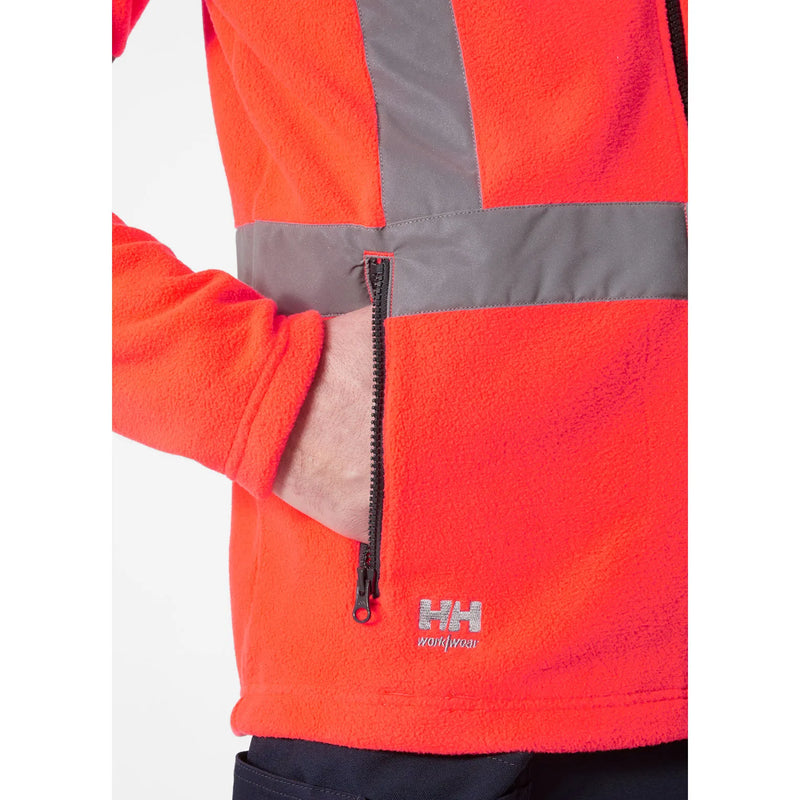 Ielādējiet attēlu galerijas skatītājā, Jaka HELLY HANSEN UC-ME Hi-Vis Fleece 72172
