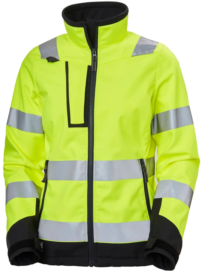 Load image into Gallery viewer, Women&#39;s Jacket HELLY HANSEN Luna Hi-Vis Softshell 74098
