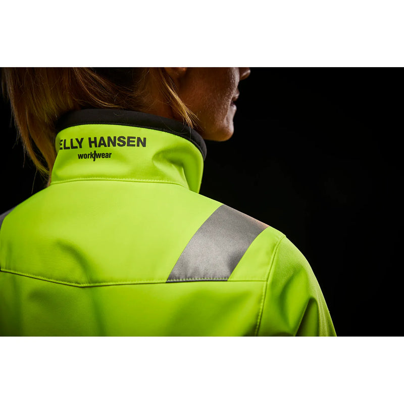 Load image into Gallery viewer, Women&#39;s Jacket HELLY HANSEN Luna Hi-Vis Softshell 74098
